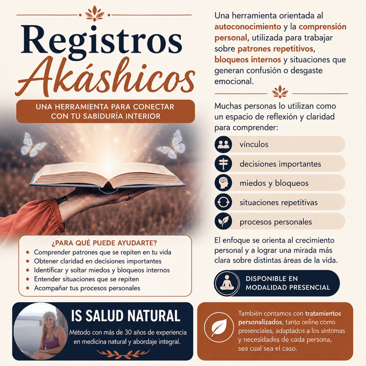 Sesión Presencial - Registros Akáshikos