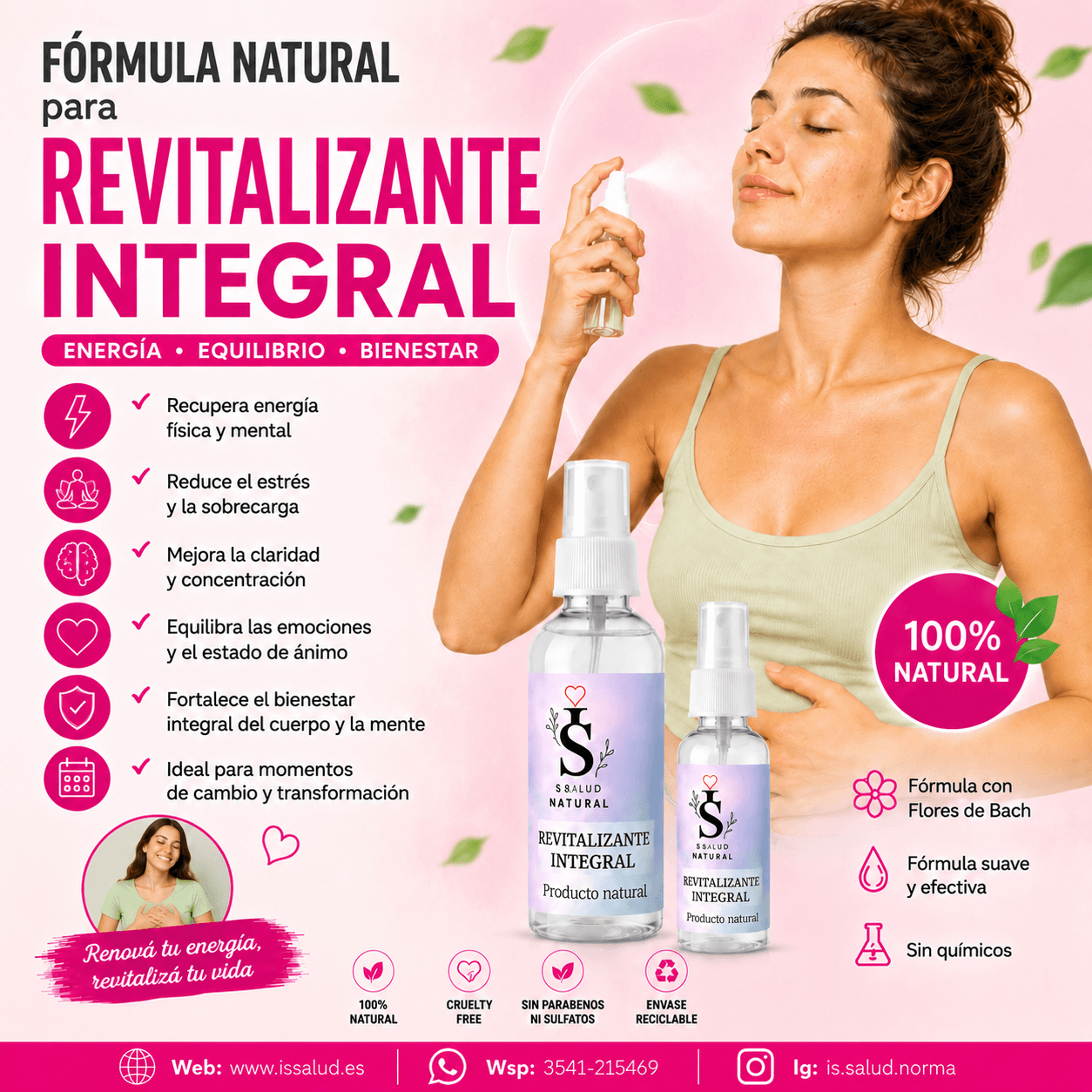 Revitalizante Integral · Spray