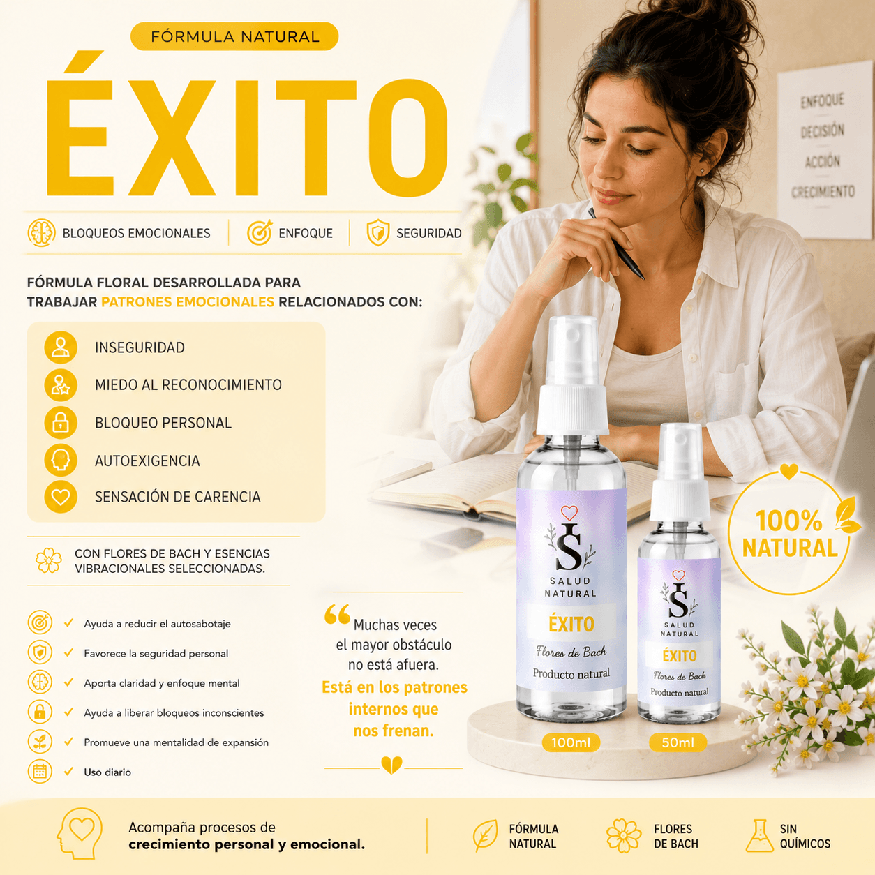 18- Éxito · Spray
