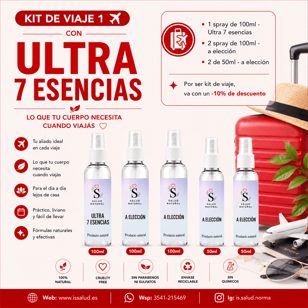 43- Kit de Viaje 1 (con Ultra 7 Esencias)