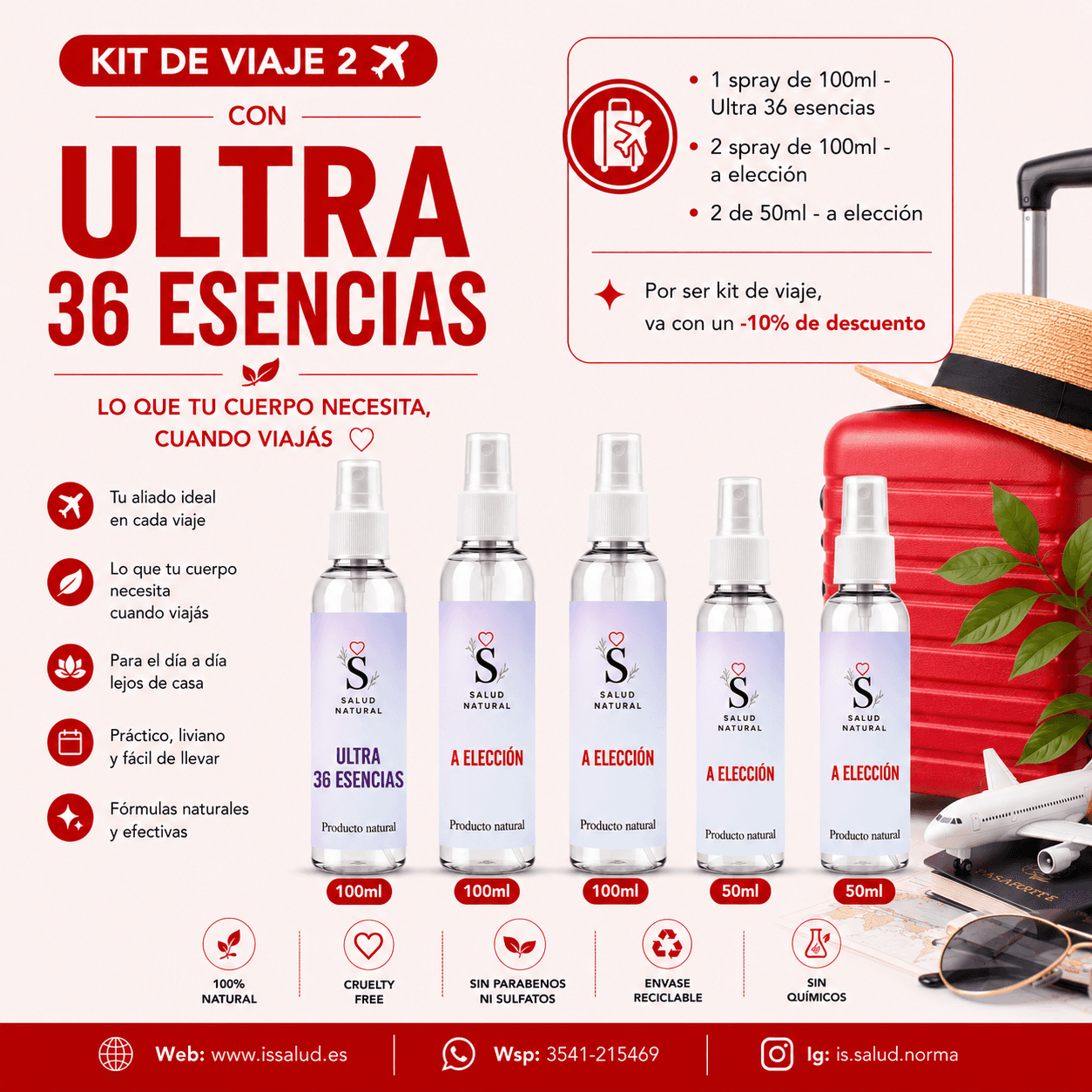 44- Kit de Viaje 2 (con Ultra 36 Esencias)